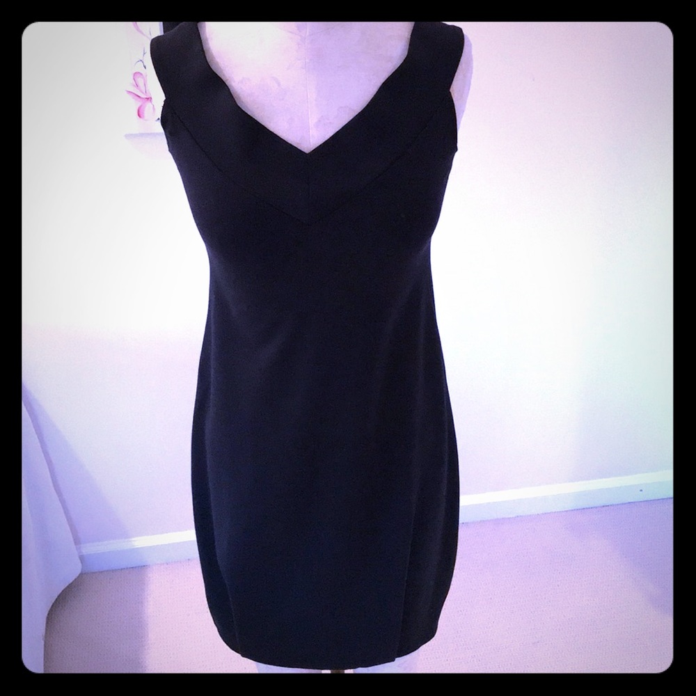 💯 authentic vintage Prada black dress sz 38